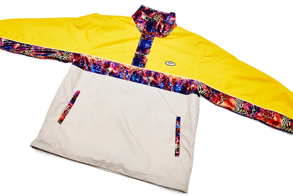 DSXBR OVER ANORAK JACKET YELLOW/BEIGE