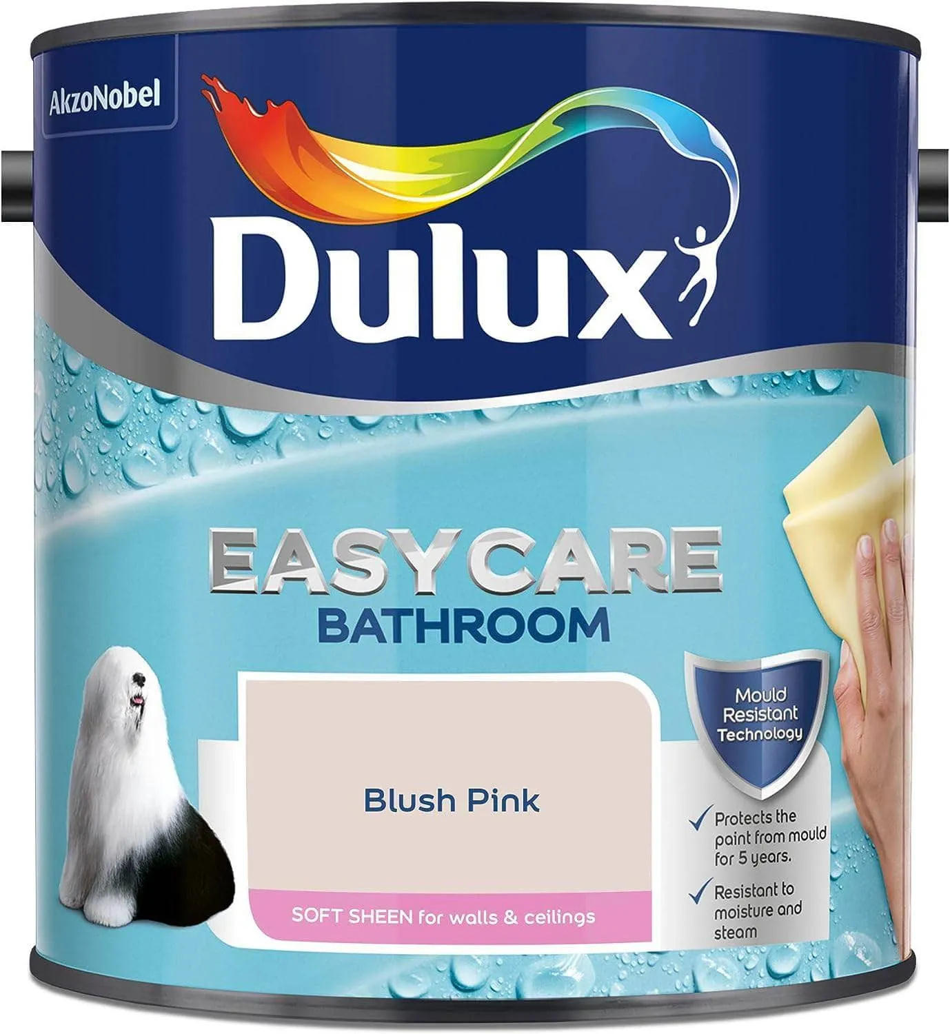 Dulux Easy Care Bathroom 2.5L - Blush Pink