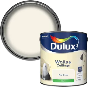 Dulux Silk Emulsion 5L - Fine Cream