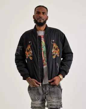 Ed Hardy Tiger Bomber Jacket