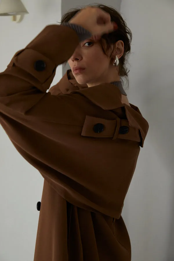 Elsa Trench Coat <br>-CAM-