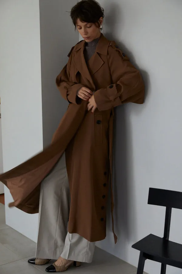 Elsa Trench Coat <br>-CAM-