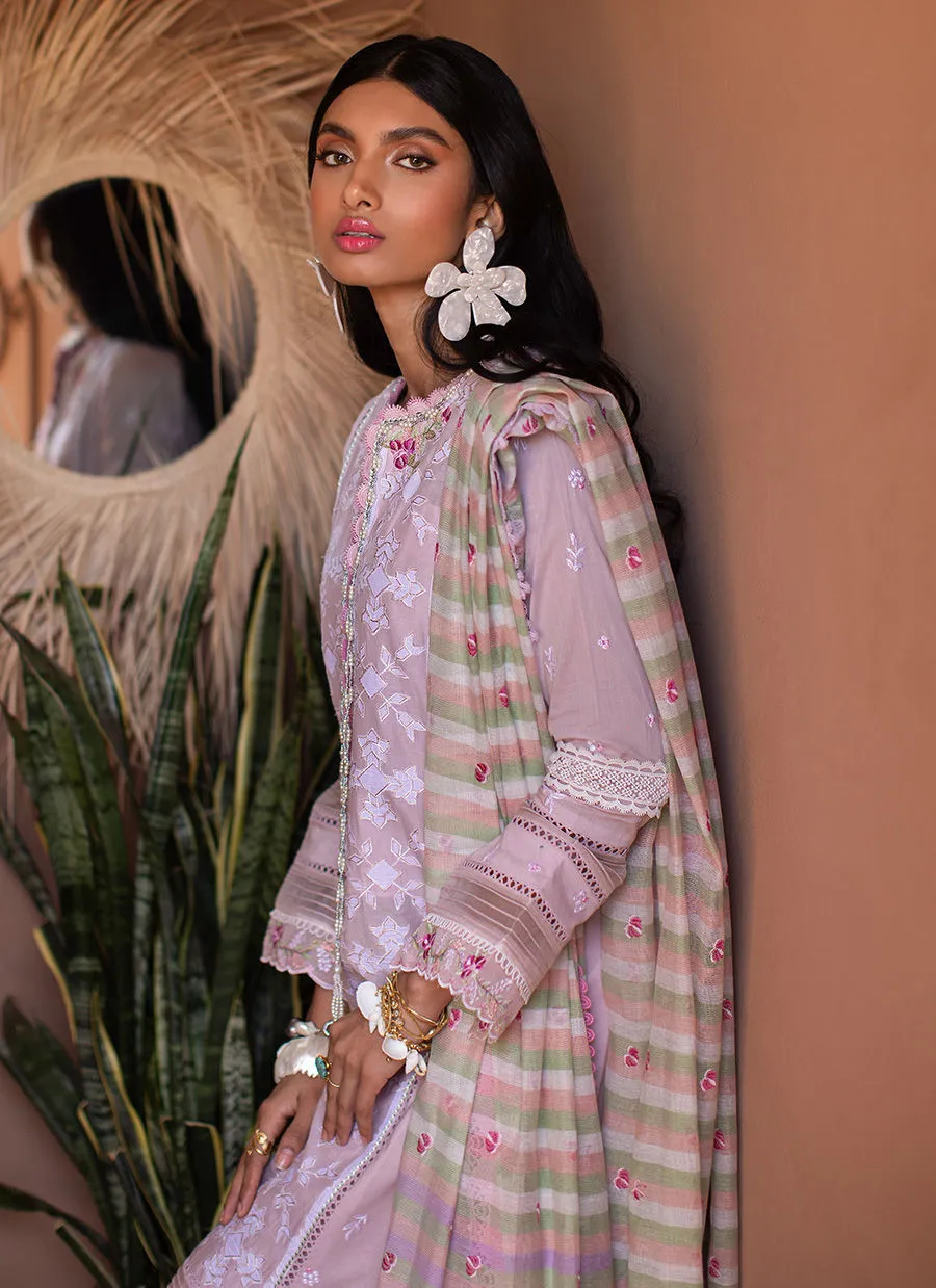 Farah Talib Aziz Luxury Lawn Collection 2023 – SETTI BLUSH