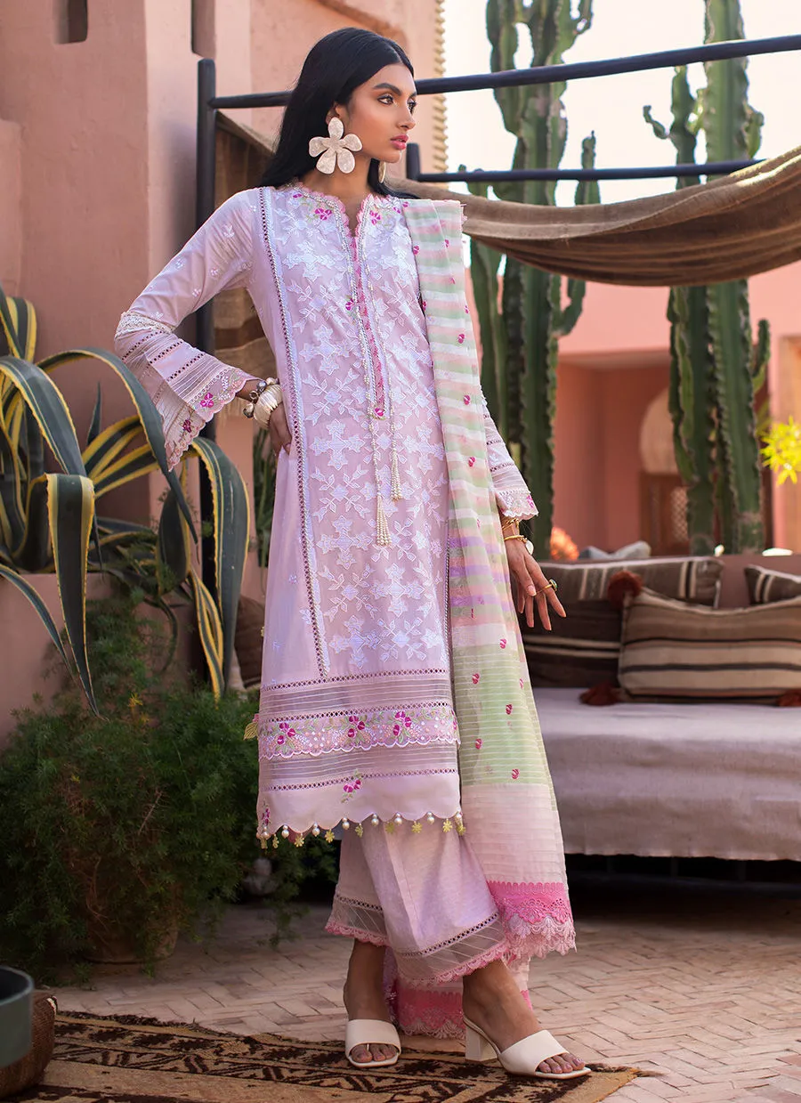 Farah Talib Aziz Luxury Lawn Collection 2023 – SETTI BLUSH