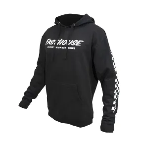 Fasthouse Youth Logo Hooded Pullover - Black