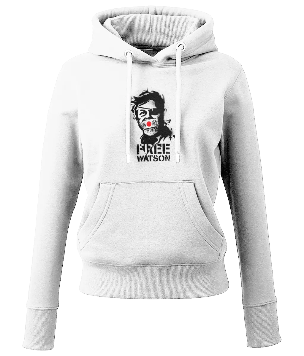 'Free Watson' by GOIN. Women's Pullover Hoodie #FREEPAULWATSON