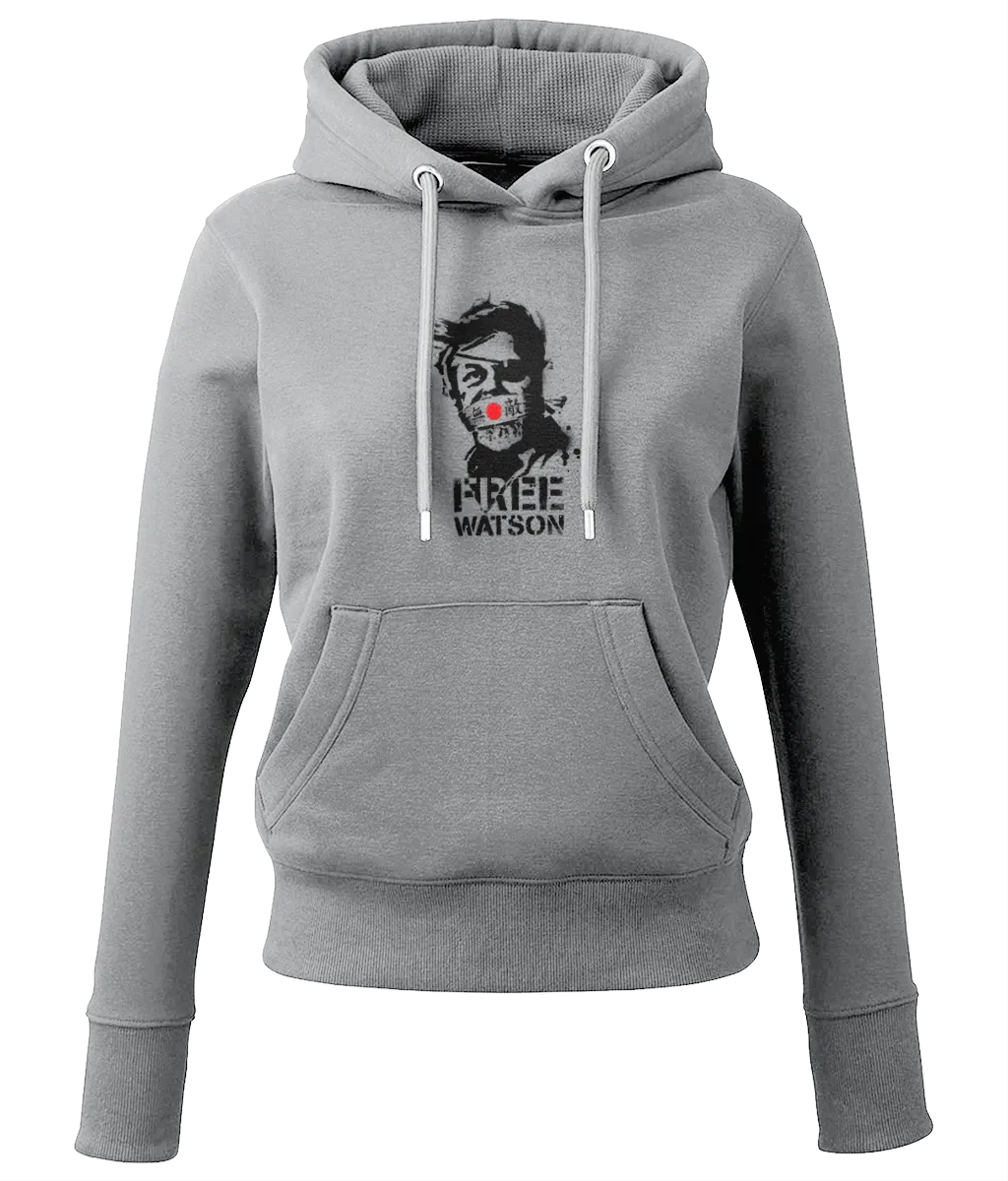 'Free Watson' by GOIN. Women's Pullover Hoodie #FREEPAULWATSON