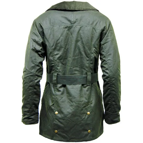 Game Cantrell Padded Antique Waxed Jacket | Premium Ladies Wax Jacket, Made in the UK