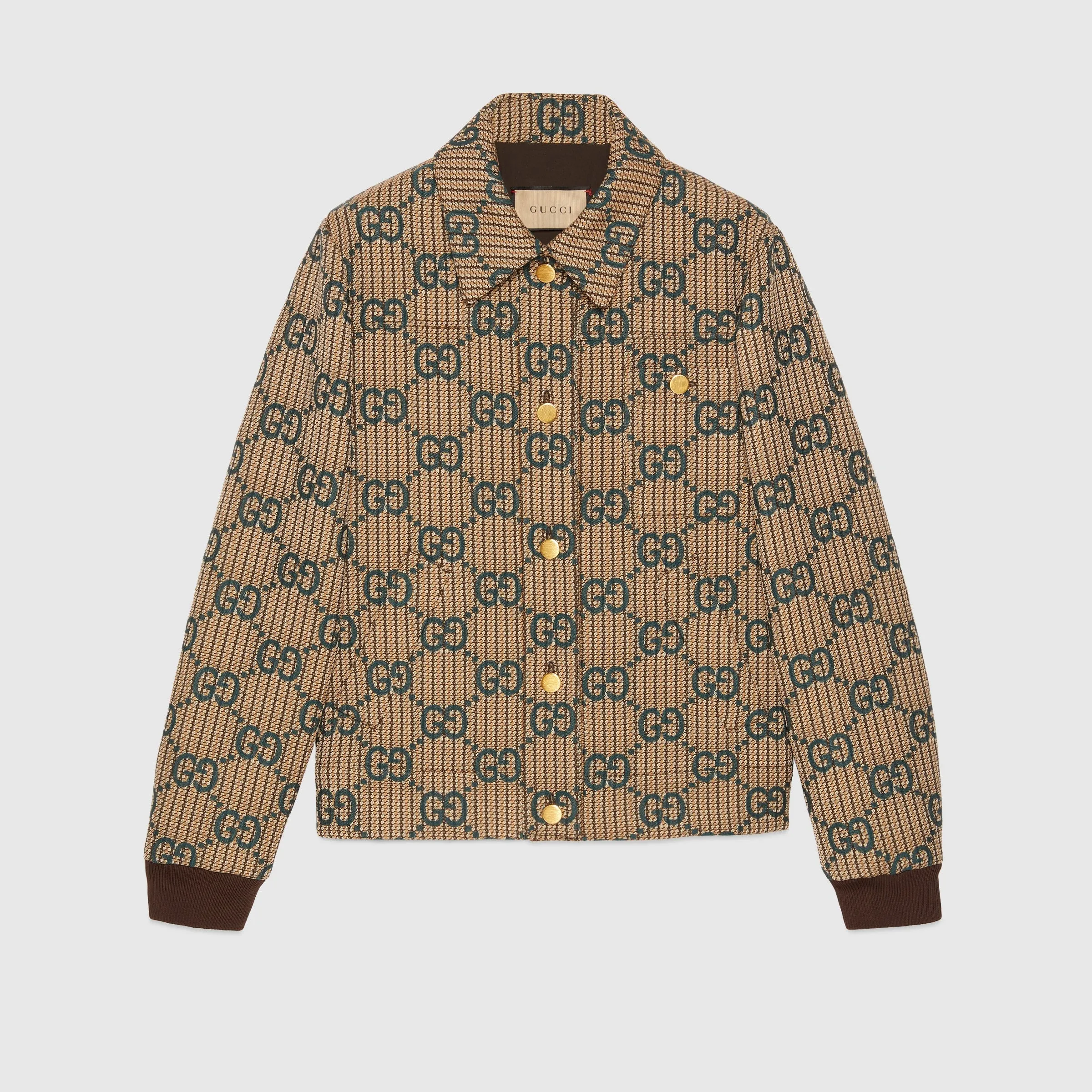 GG wool bomber jacket