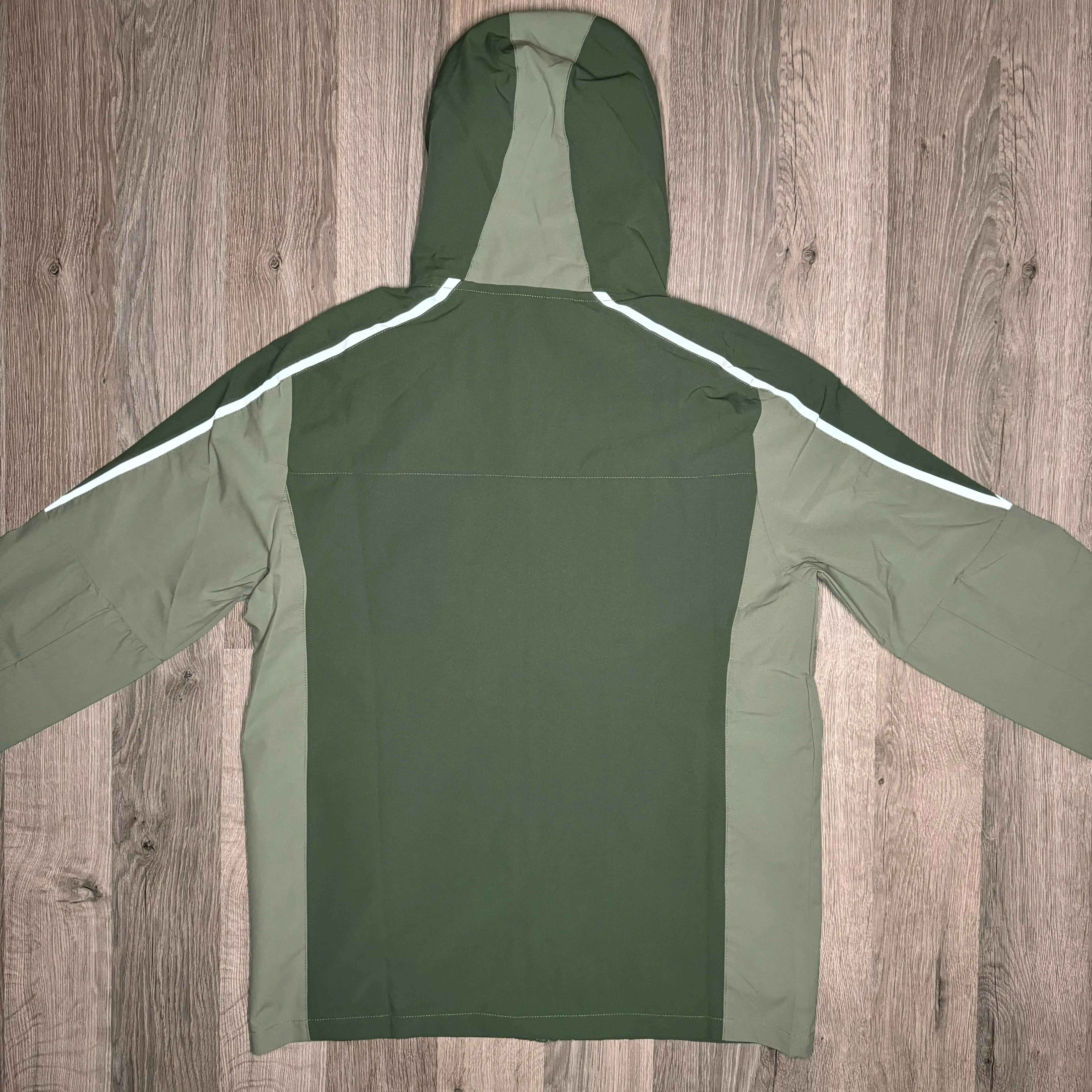 GRIID Reflect Windrunner - Khaki/Forest Green