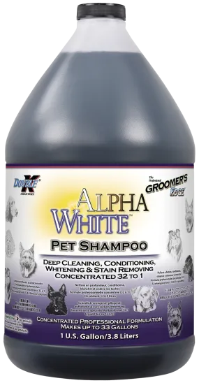 Groomer's Edge Alpha White Shampoo - Gallon