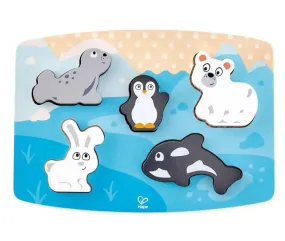 Hape Polar Animal Tactile Puzzle