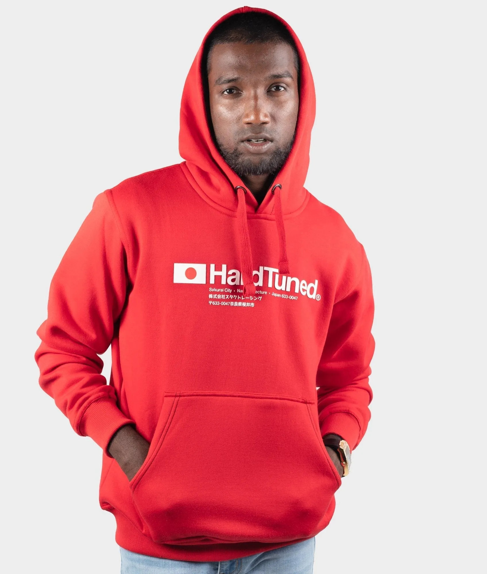 Hardtuned Essential Hoodie - Red