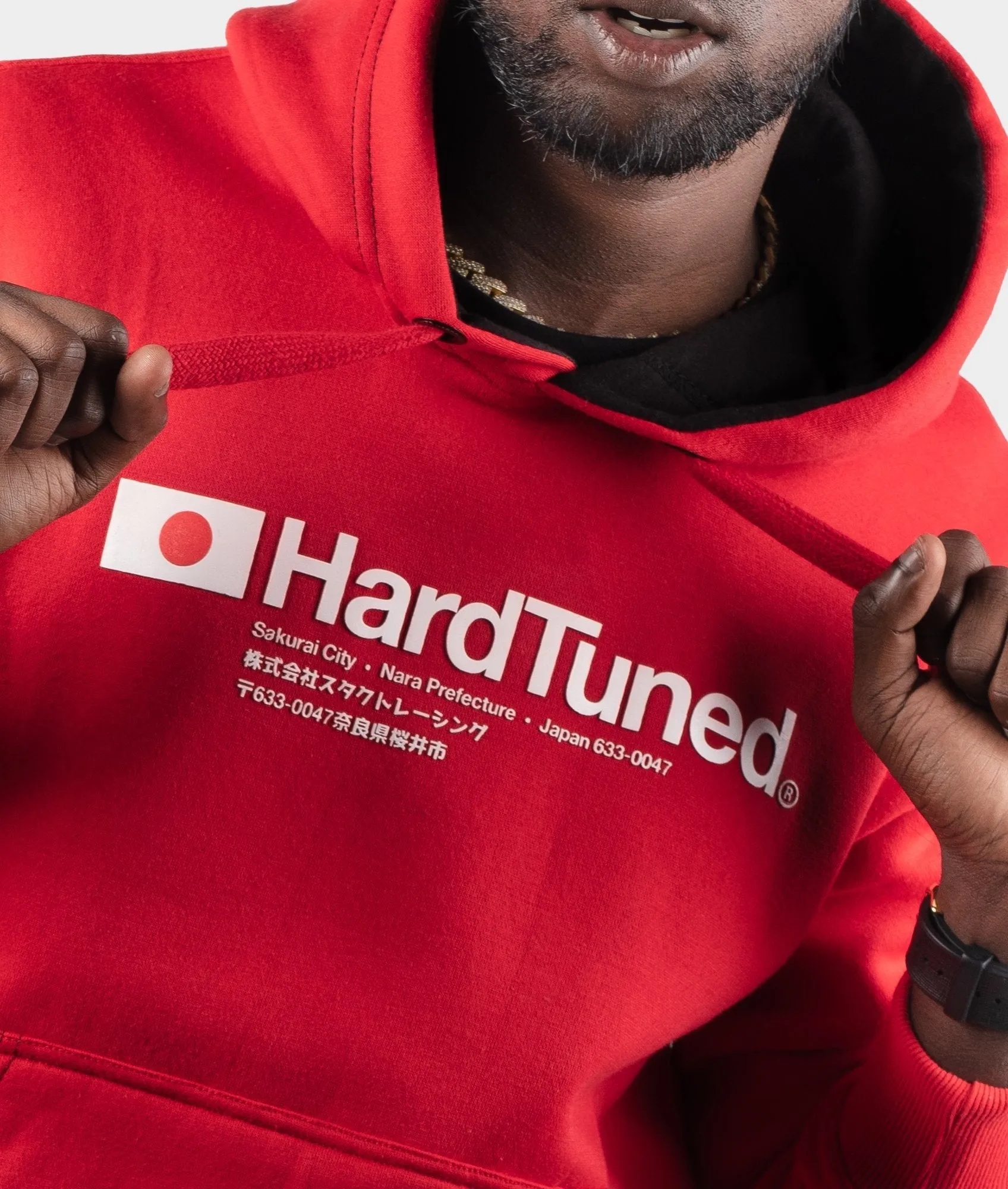 Hardtuned Essential Hoodie - Red