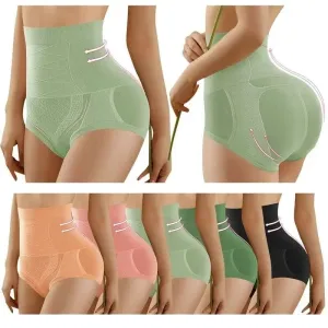 High Waist Shapewear for Women Tummy Control Knickers Butt Lifter Panties Slimming Underwear Body Shaper Seamless Shaping Brief