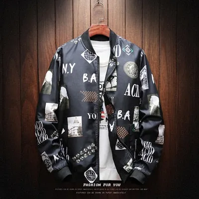 Hip-Hop Bomber Jacket