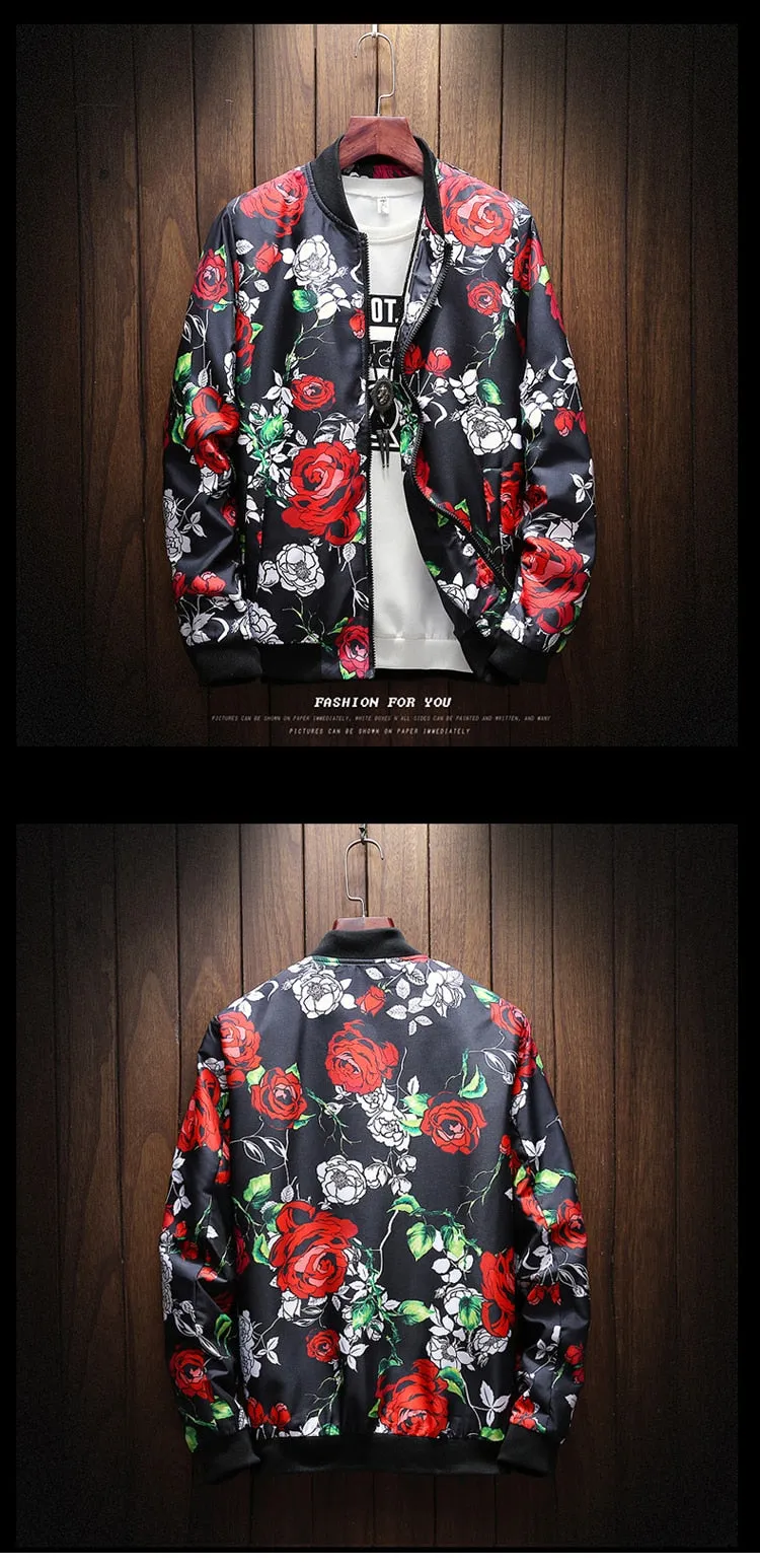 Hip-Hop Bomber Jacket