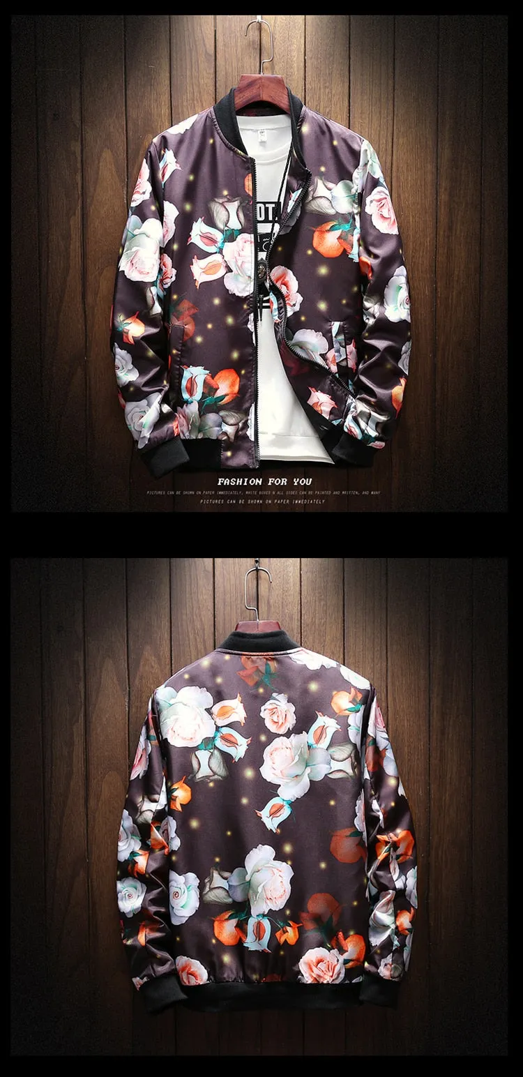 Hip-Hop Bomber Jacket