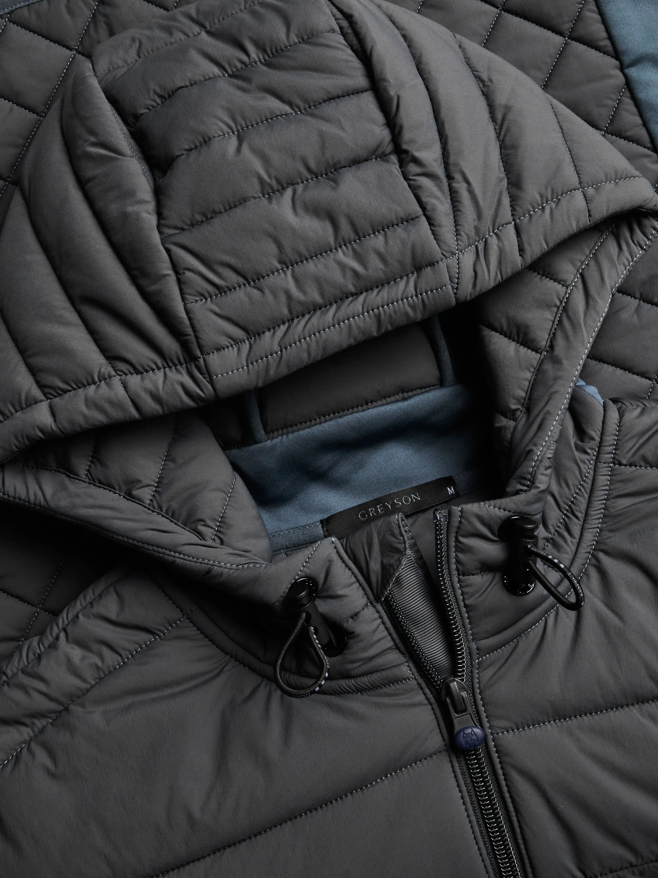 Hooded Yukon Ultralight Hybrid Jacket