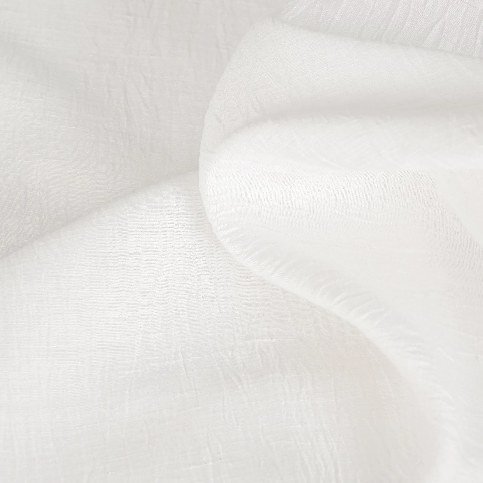 Ivory Crinkled Linen - 619