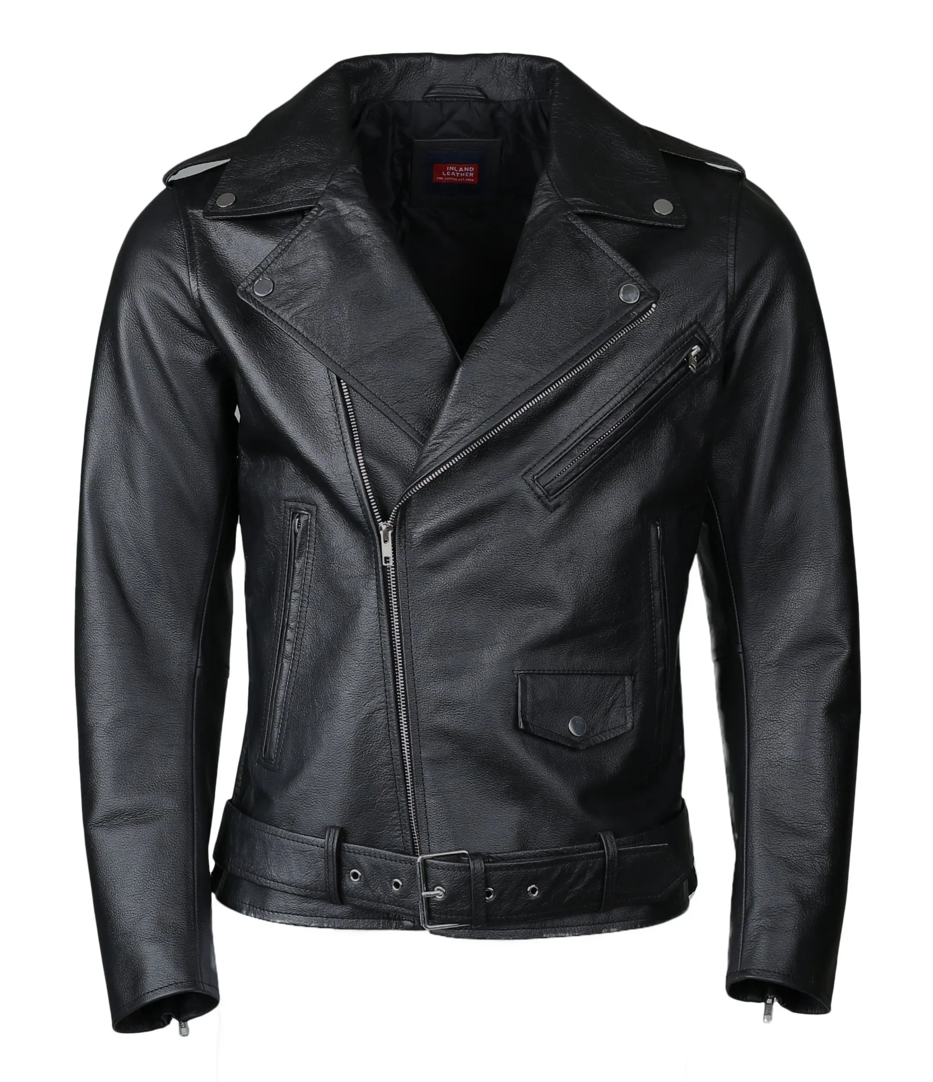 Jarvis Pro Men's Motorcycle Cow Leather Jacket