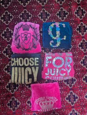 Juicy couture hoodies 16 pieces