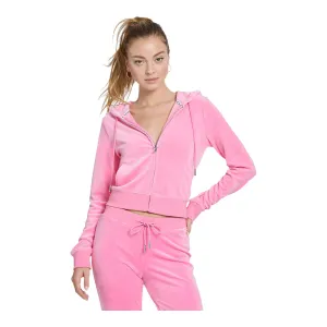 Juicy Couture Women's OG Big Bling Velour Hoodie