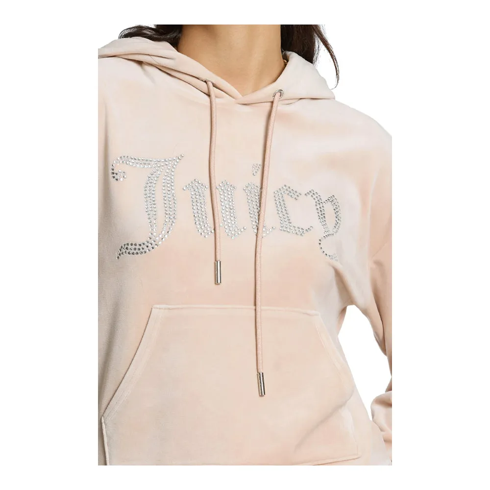 Juicy Couture Women's Oversized Bling Hoodie