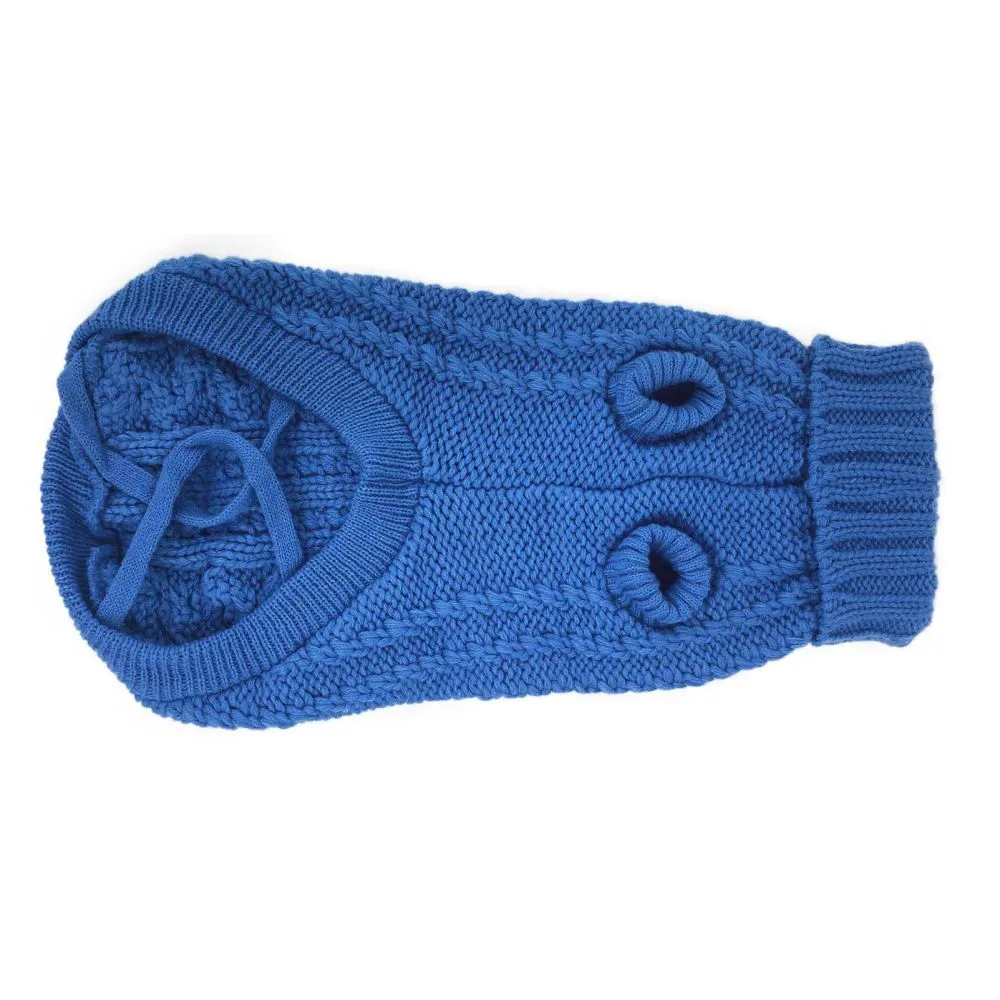 JUMPER HUSKIMO FRENCHKNIT INDIGO BLUE 33CM