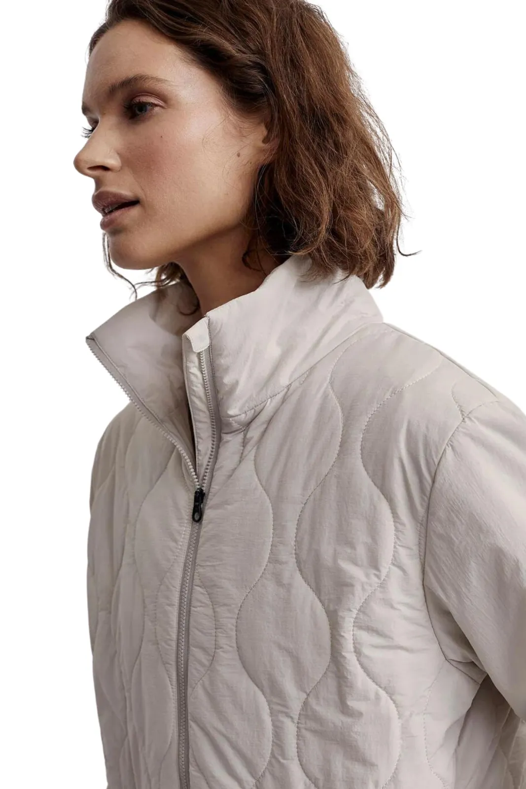 Kai Quilted Active Jacket, Rainy Day