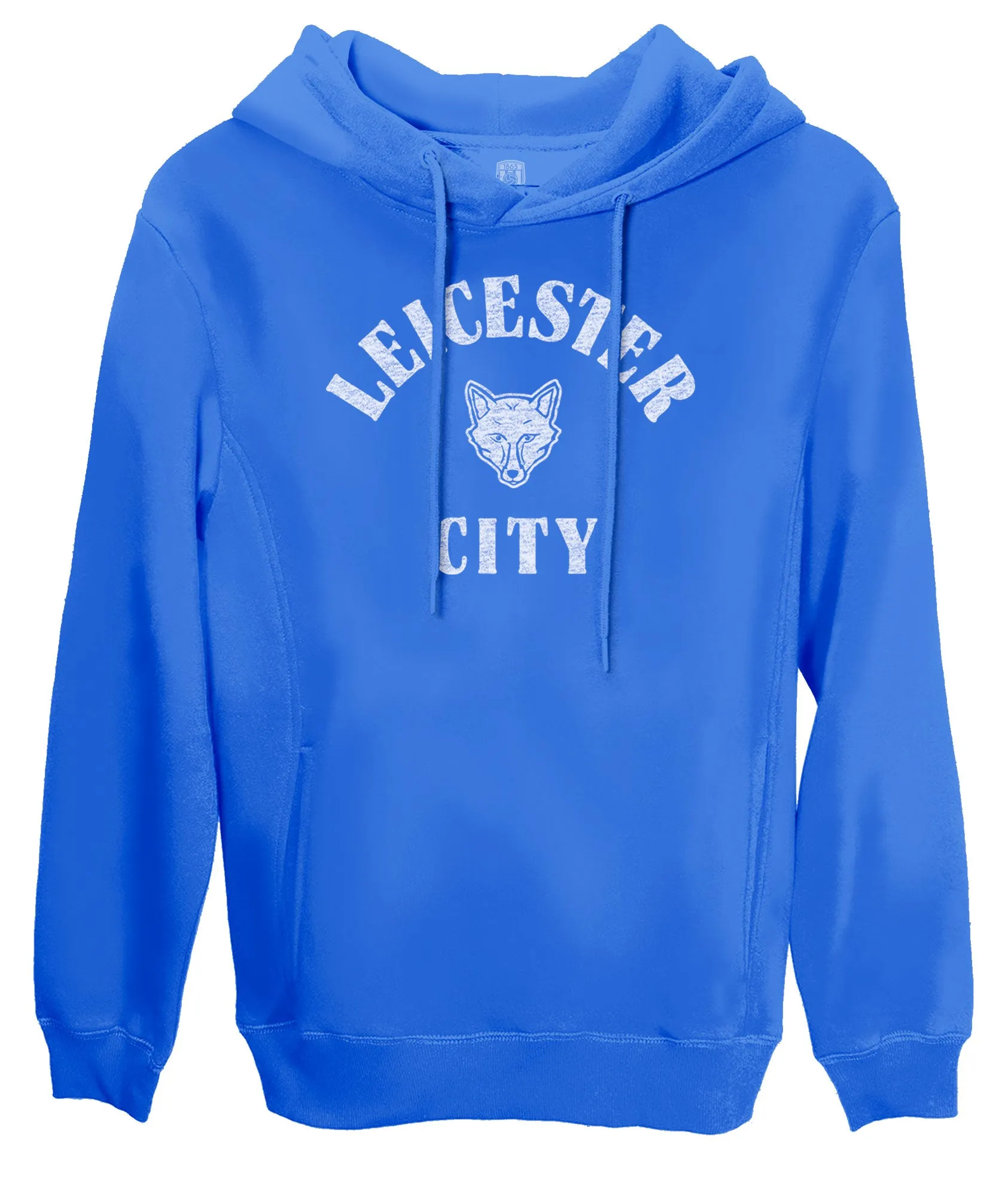 Leicester City FC Team Arch Fleece Pullover Hoodie - Royal