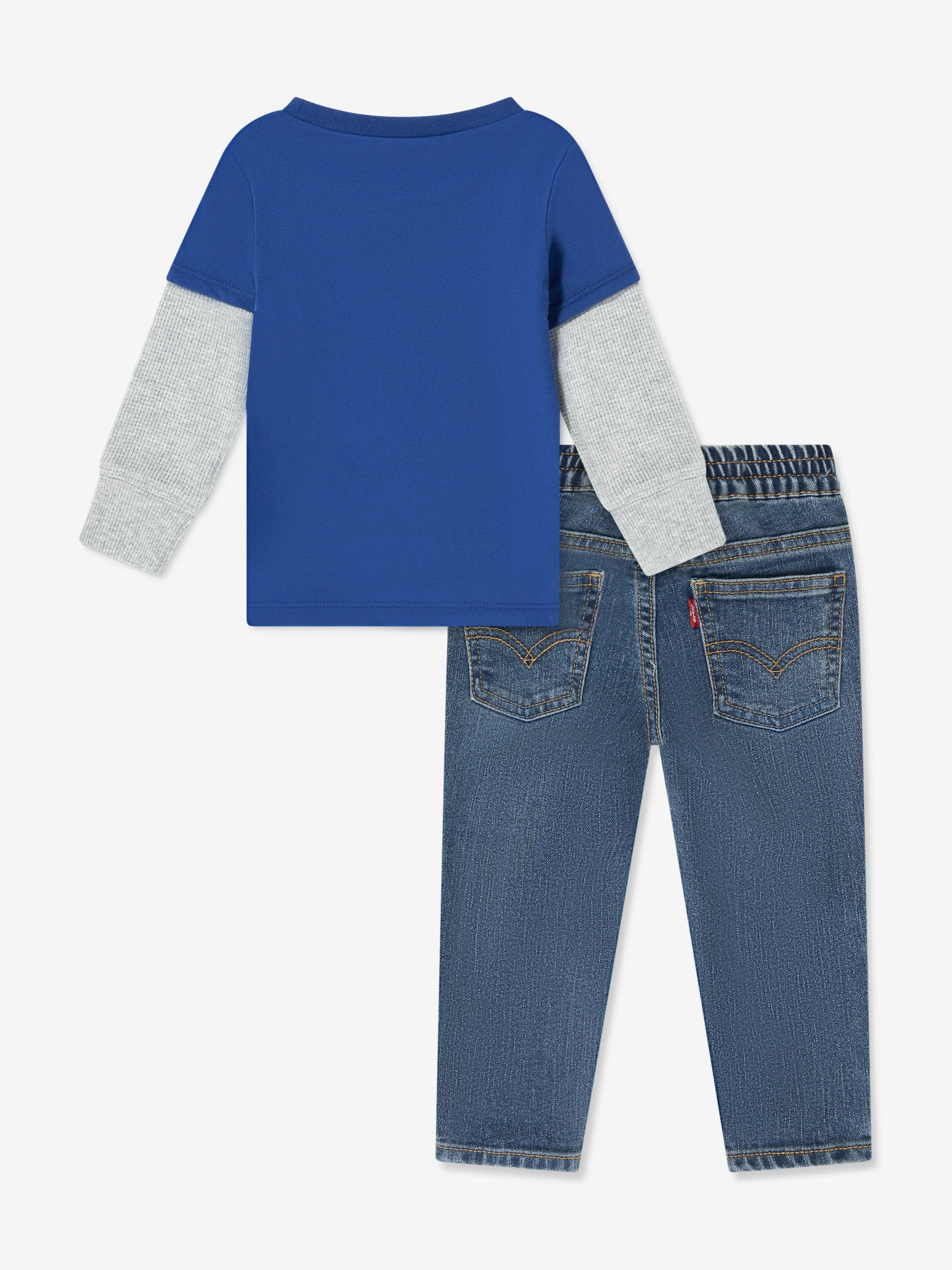 Levi's Baby Boys T-Shirt And Jeans Set in Blue