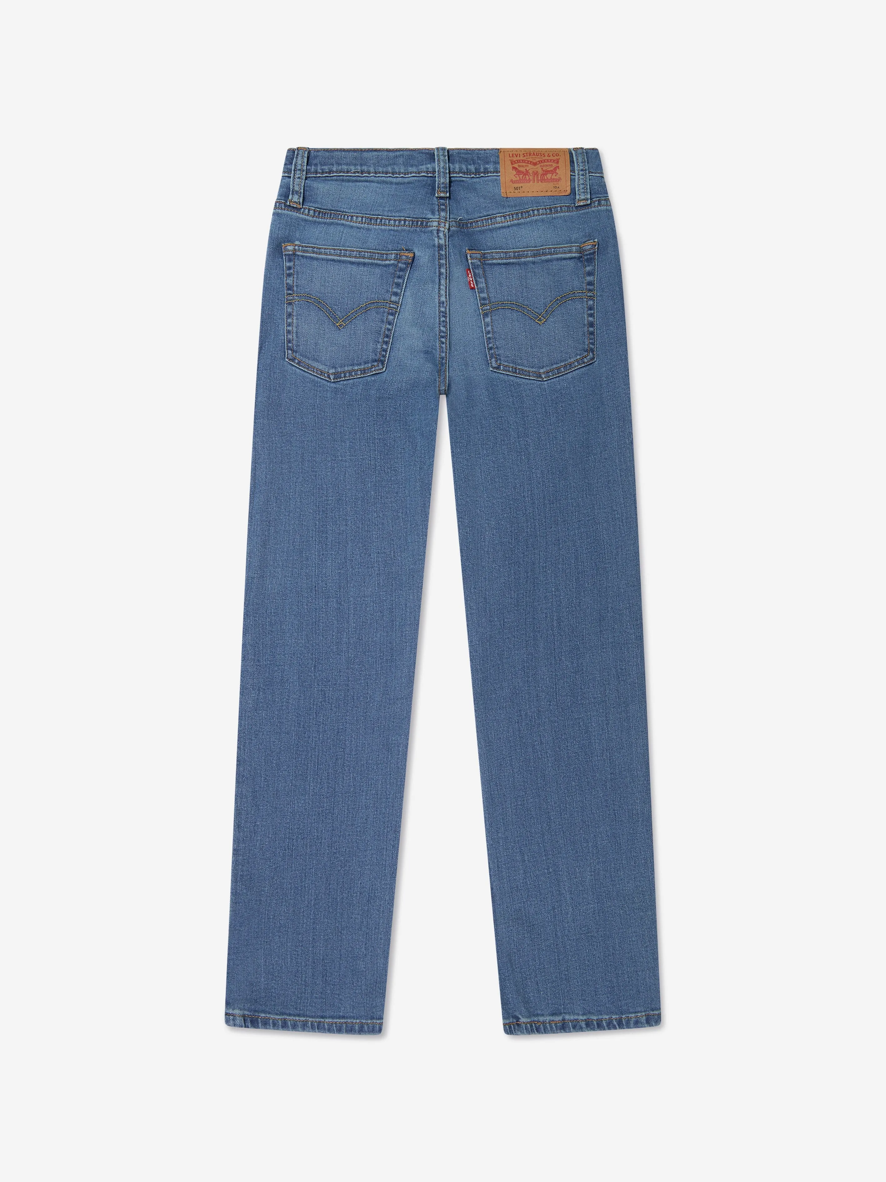 Levi's Wear Boys 501Original Denim Jeans in Blue