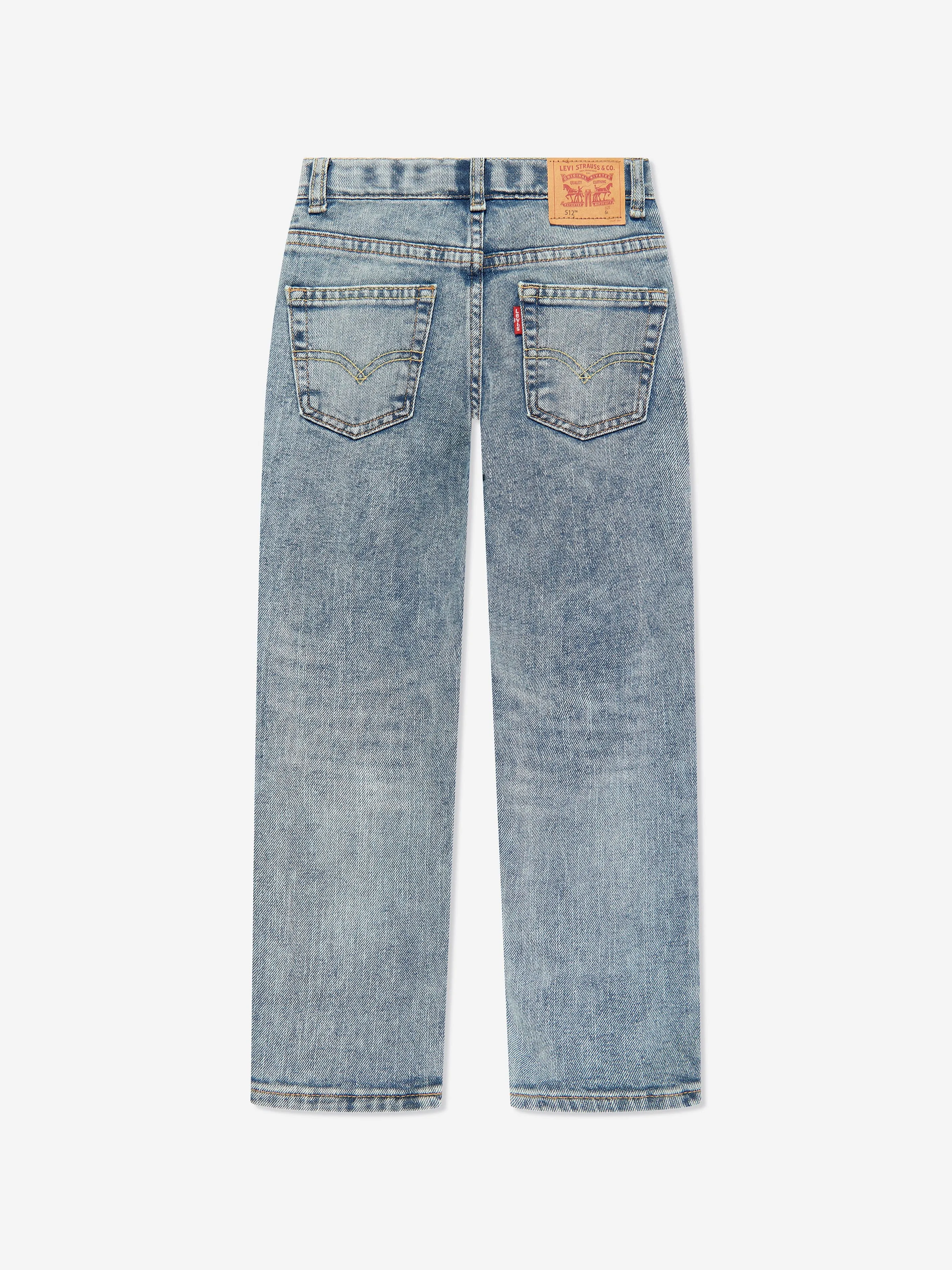 Levi's Wear Boys 512 Slim Taper Jeans in Blue