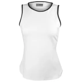 Lija Women's Bea Tank - White/Black