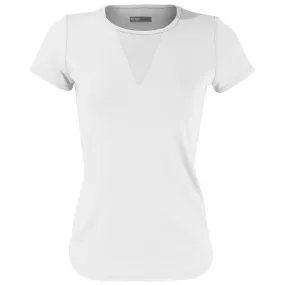 Lija Women's Deep V Tee - White