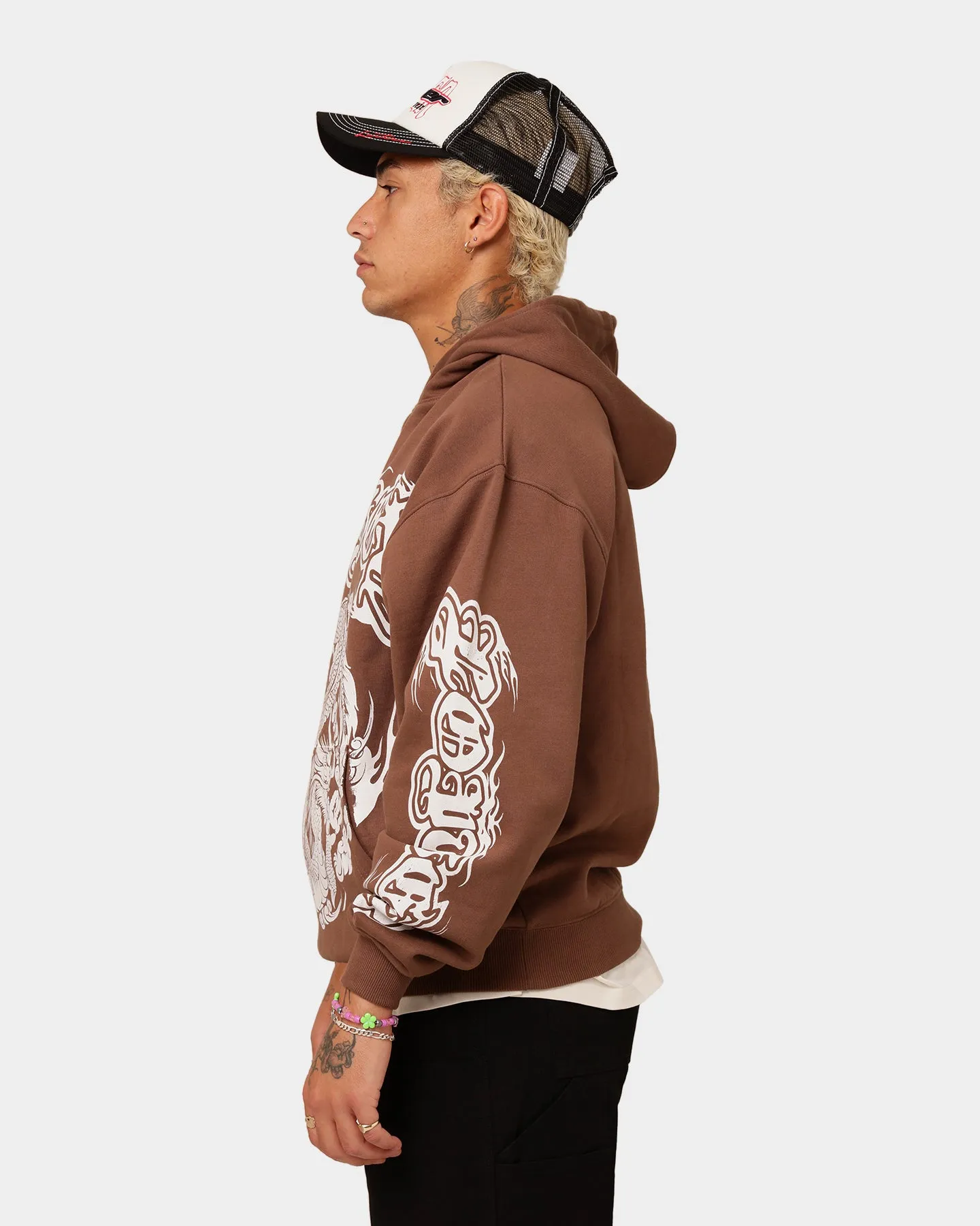 Loiter Oblivion Hoodie Brown