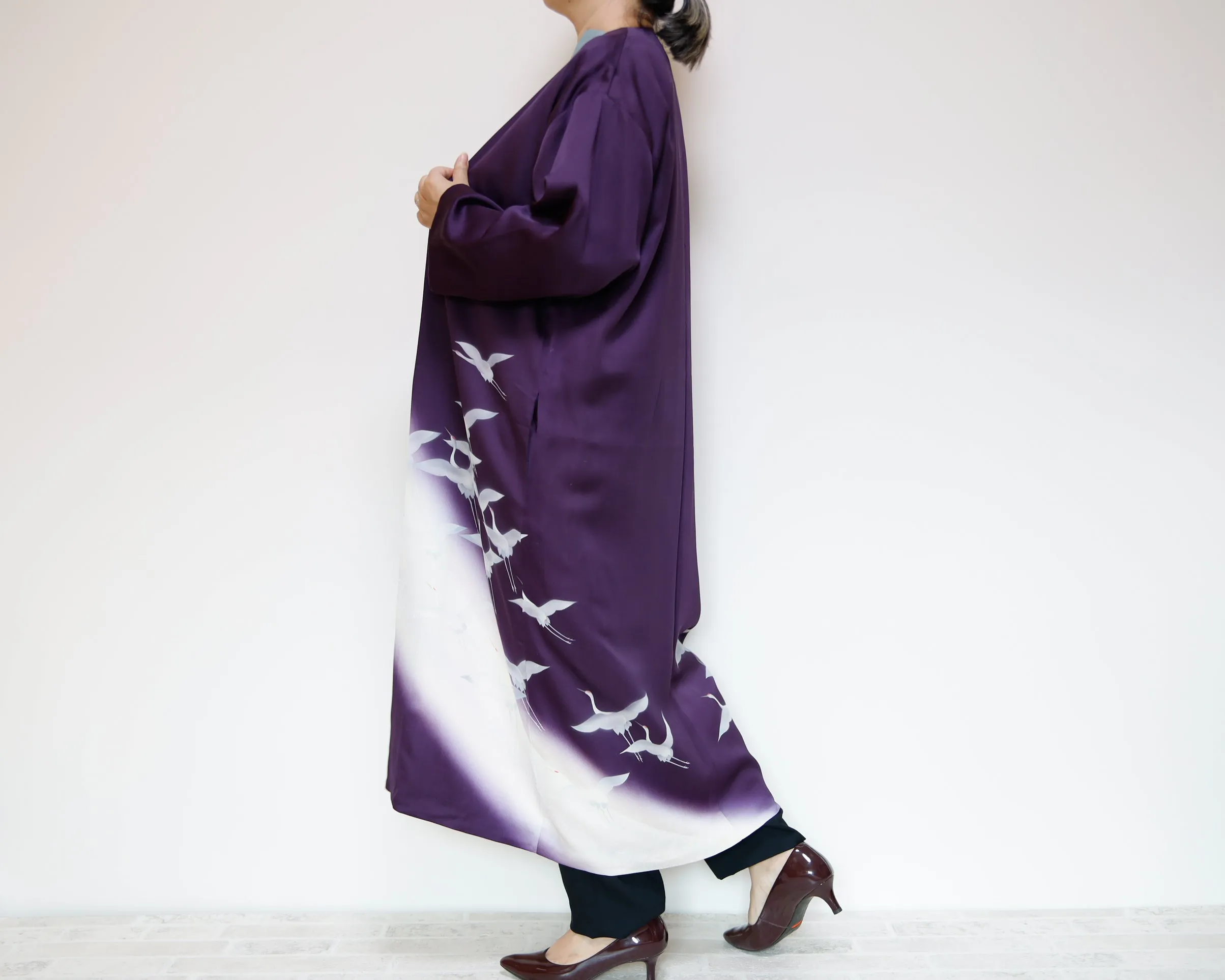 <J06-025> KIMONO Long Jacket