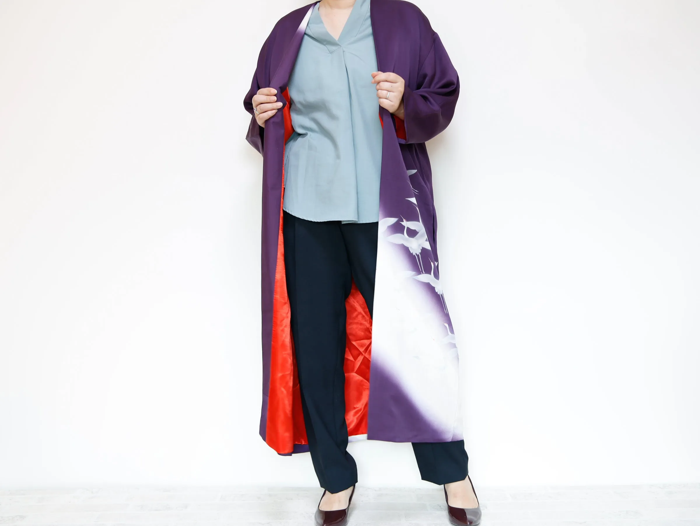 <J06-025> KIMONO Long Jacket