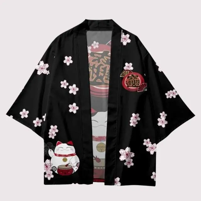 Lucky Cat Haori