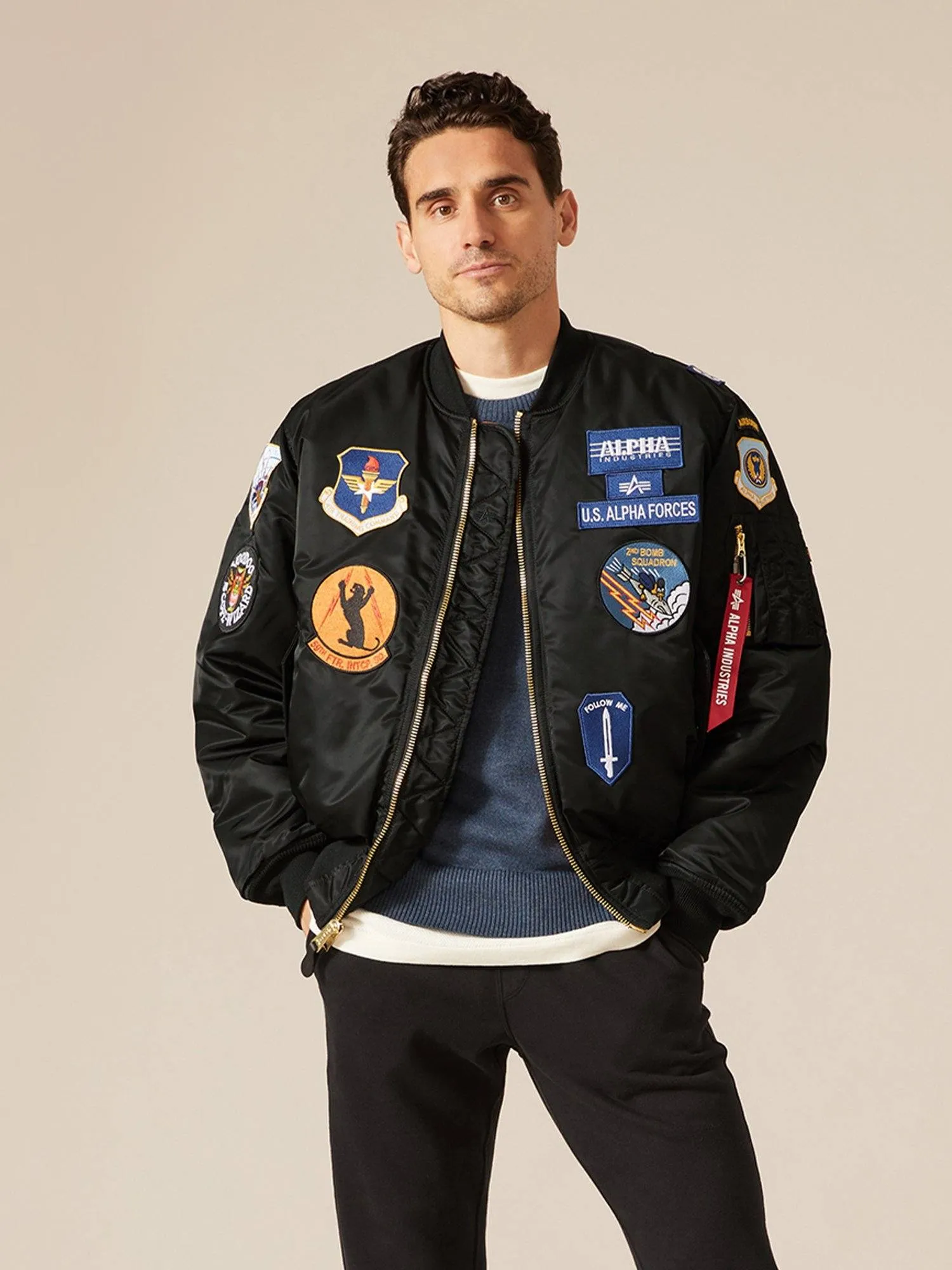 MA-1 SQUADRON BOMBER JACKET