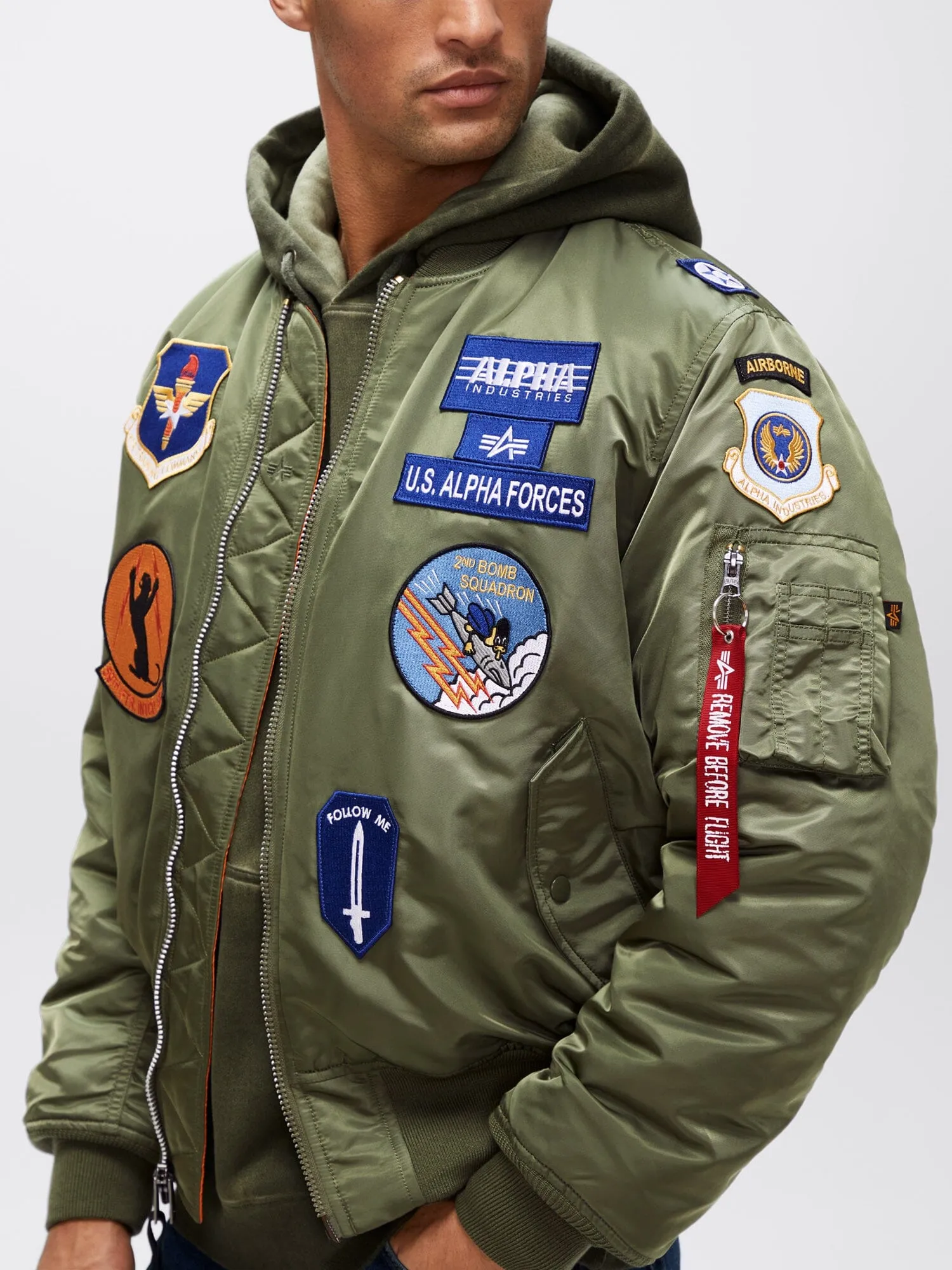 MA-1 SQUADRON BOMBER JACKET