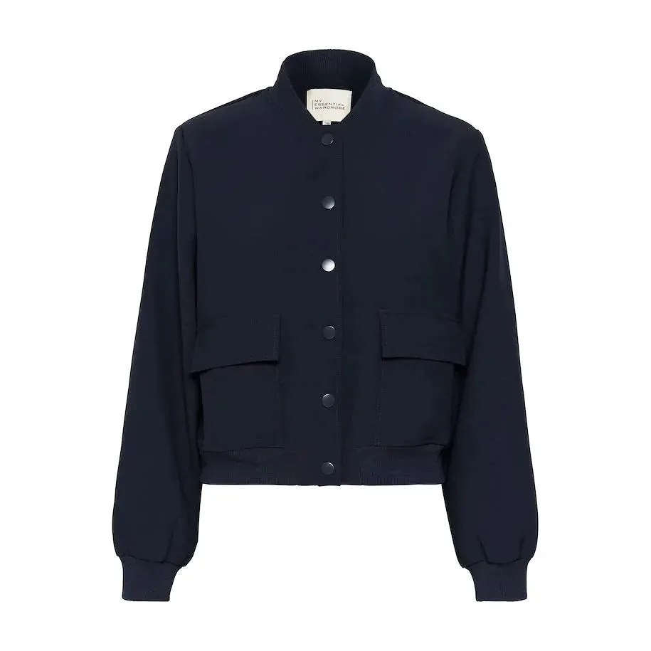 MeganMW Bomber Jacket Navy