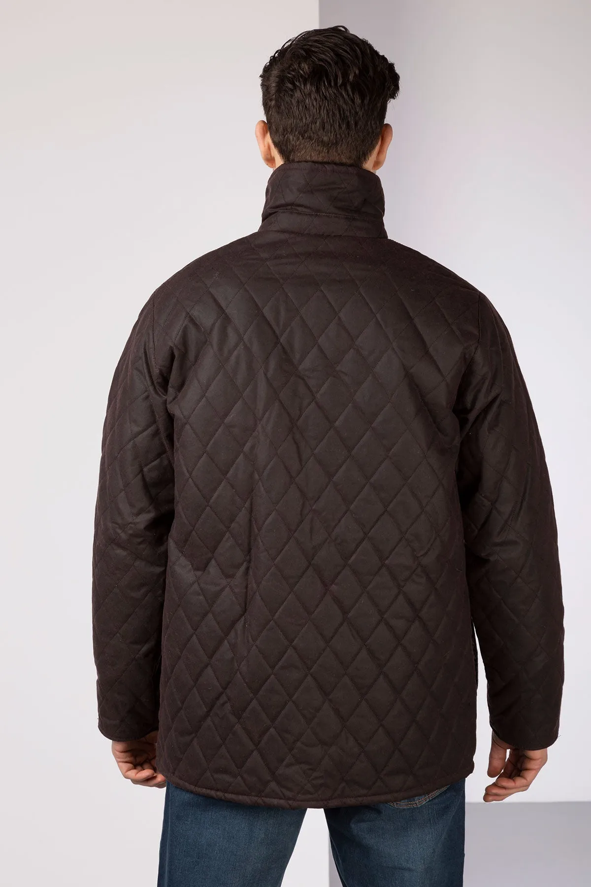 Men's Diamond Quilted Wax Jacket II