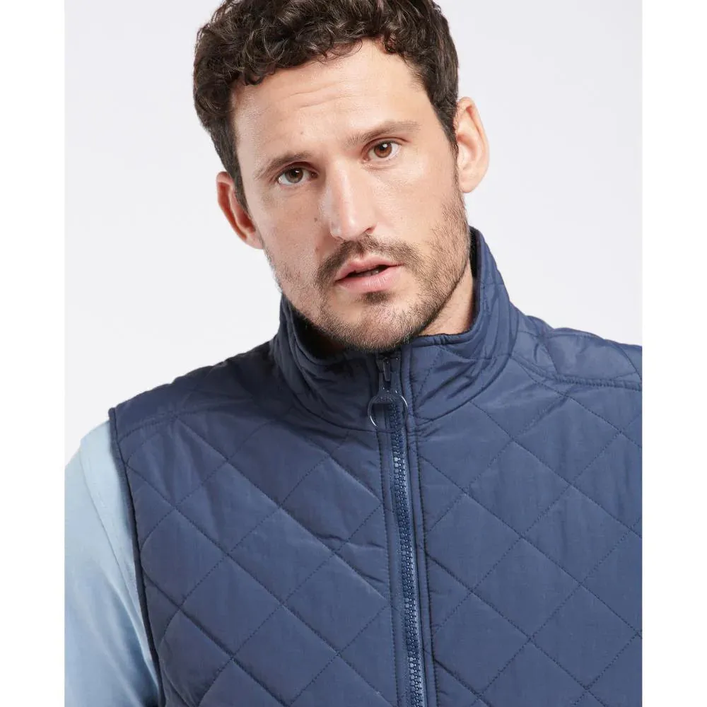 Men's Fernwood Quilted Gilet - Navy