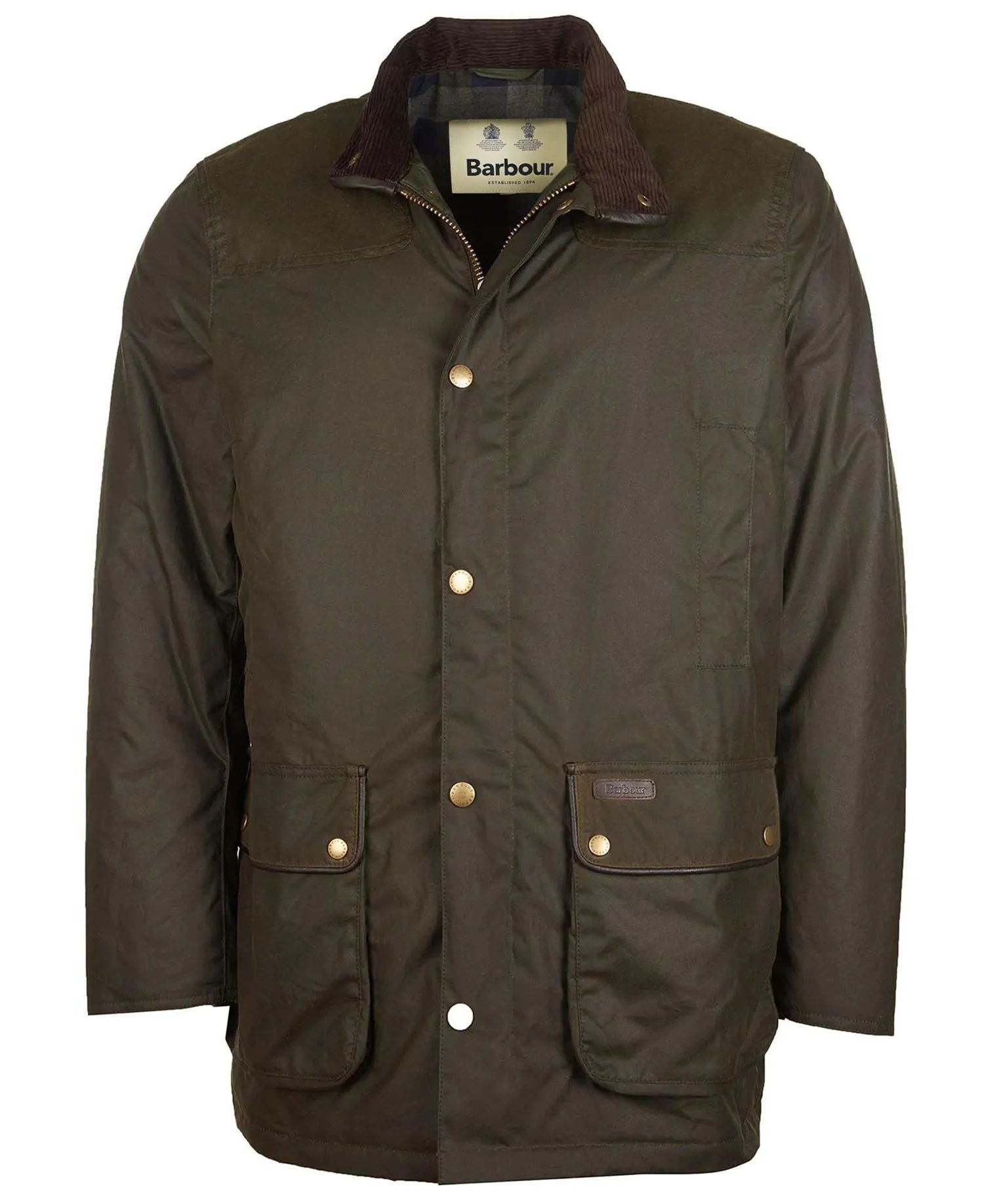 Men's Hartlington Wax Jacket - Olive