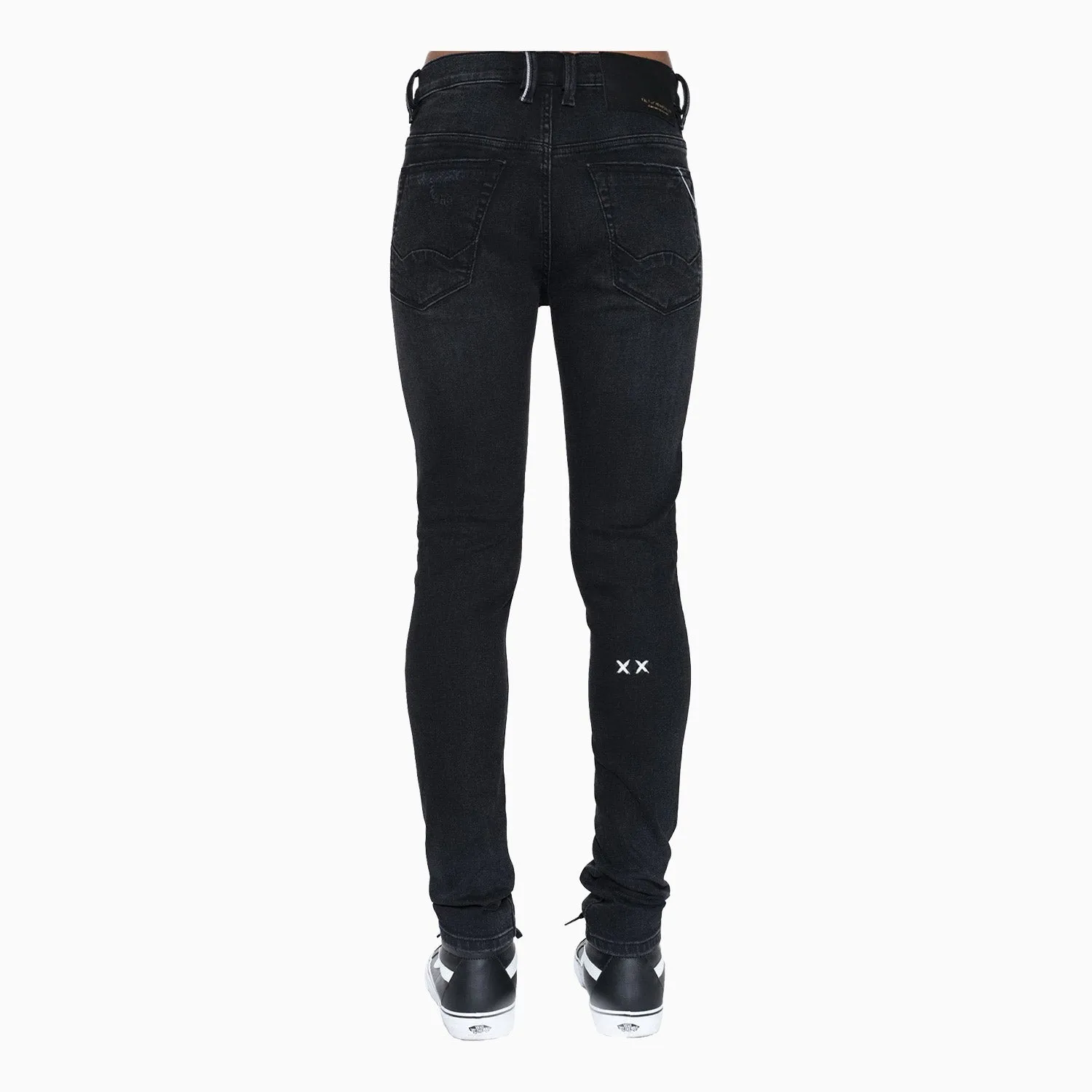 Men's Punk Super Skinny Premium Stretch Denim Jeans