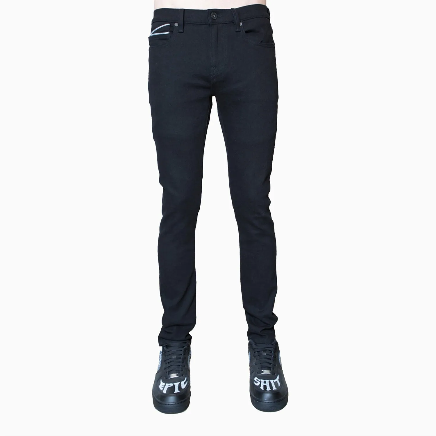 Men's Punk Super Skinny Premium Stretch Denim Pant