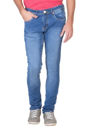 Men's Straight Fit Denim Blue Jeans