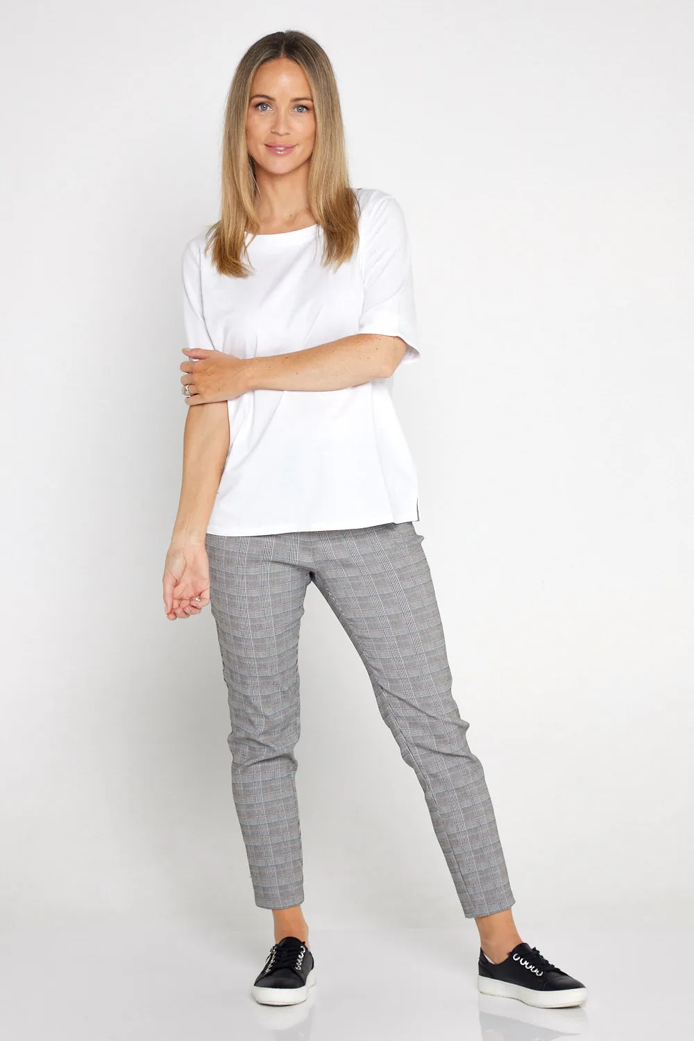 Moira Pants - Grey Check